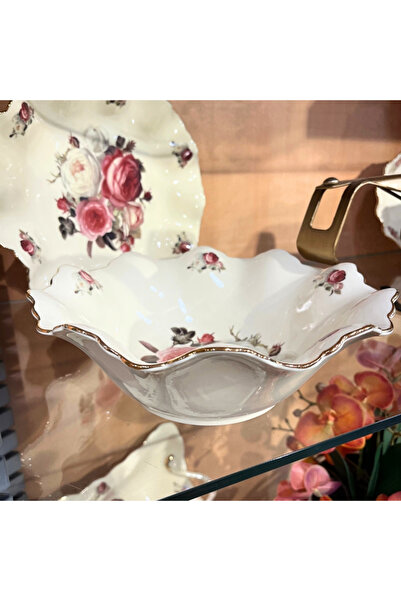 ROY KING Gnj 008 Rose Salad Bowl 25,5cm