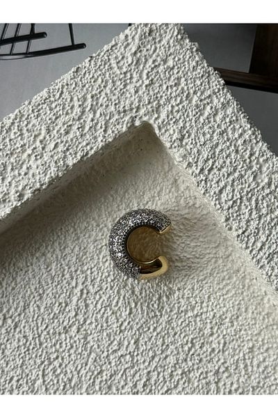 Rossetto Atelier Imported Special Production Stone Earcuff