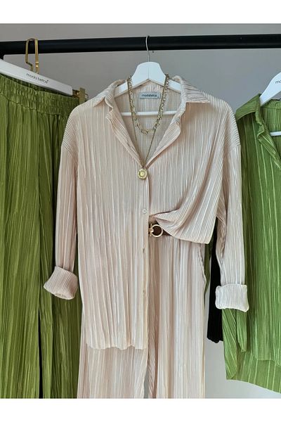 modabetce Pleated Women's Set