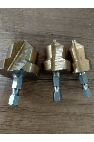 Bİ TAMİR Ppr tamiri için boru içi temizleme matkap ucu titanyum set