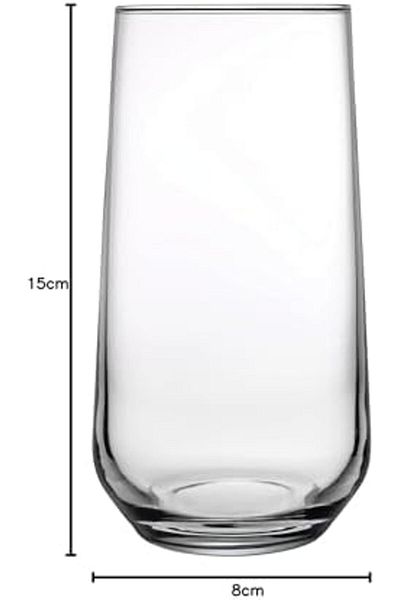 STOREMAX Ntwork Allegra Cup for Soft Drinks, 6 St., 470 Cc Art 1087243