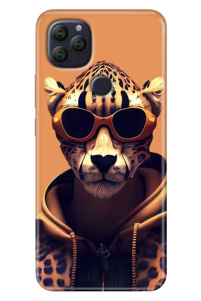 EGSTECH General Mobile Gm 22 - 22S Case Patterned Rubber Silicone Tiger