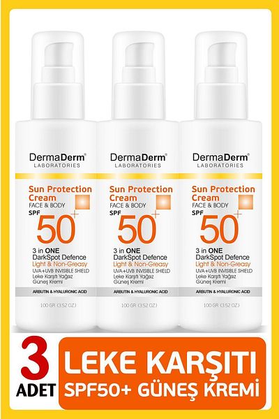 DermaDerm SPF50+ Blemish Sunscreen - 100Ml, 3 Anti-Blemish