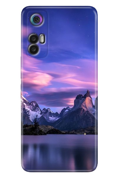 EGSTECH حافظة TCL 30+ (بلس) من السيليكون الملون، غطاء خلفي مصور من الشمال
