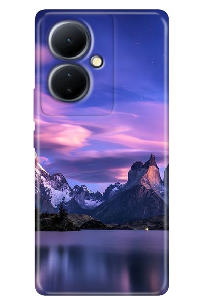 EGSTECH Vivo V29 Lite 5G Case Patterned Silicone Campaign Cover North