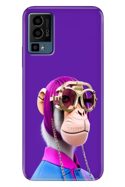 casetube General Mobile Gm 23 Case Patterned Gm23 Silicone Case Uv Monkey