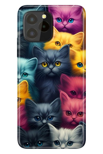 casetube حافظة متوافقة مع Oukitel C21 Pro / Plus، مصنوعة من السيليكون الملون،...