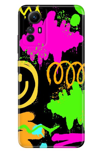 casetube Xiaomi Redmi Note 12S Case Colorful Patterned Print Design Silicone ...