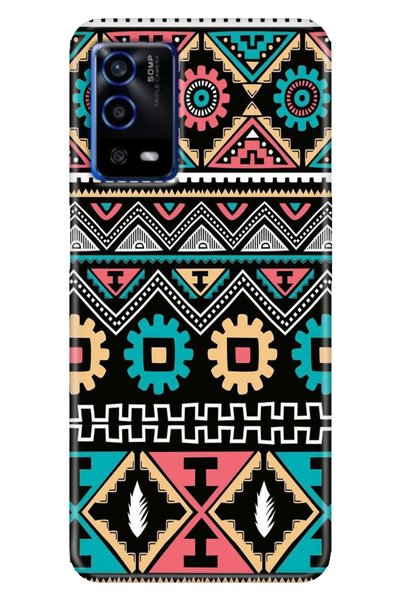 casetube حافظة هاتف أوبو A55 4G ملونة ومميزة بنمط مميز من السيليكون TPU Stock...