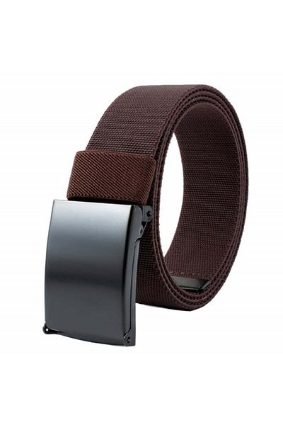 PUFO Army Elite Edition Men's Belt 3.8 X 125 Cm, Adjustable, Brown