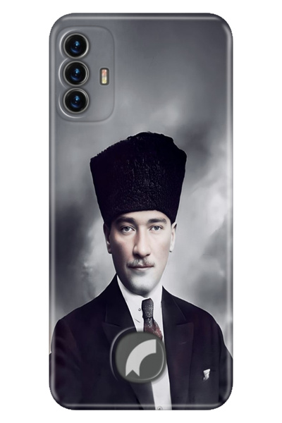EGSTECH حافظة Reeder S19 Max Pro S مصنوعة من السيليكون بطباعة UV أتاتورك