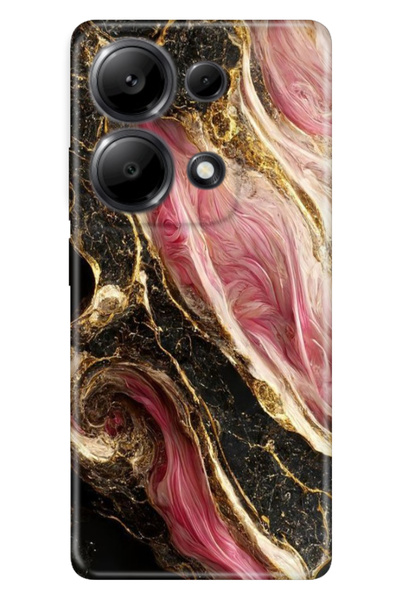 EGSTECH حافظة هاتف Xiaomi Redmi Note 13 Pro 4G بتصميم ملون من السيليكون المرن...