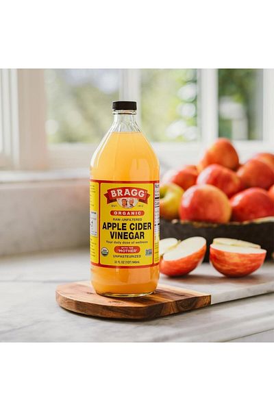 BRAGG vinegar Organic Apple Cider Vinegar with Mother from Bragg 946ml