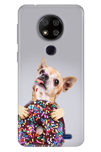 EGSTECH غطاء حماية من السيليكون من Reeder P13 Blue Max 2020 بنمط Donut Dog