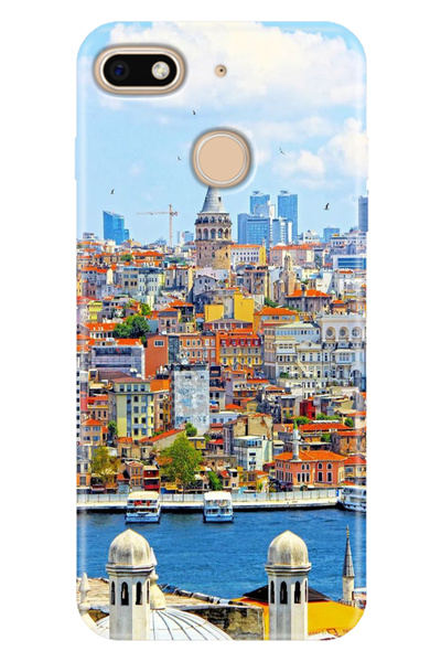 casetube جراب General Mobile GM 8 Go منقوش من السيليكون الملون TPU UV اسطنبول