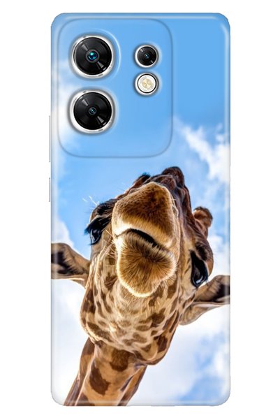 EGSTECH حافظة INFINIX Zero 30 4G مصنوعة من السيليكون المطبوع بنمط ملون