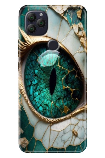 EGSTECH General Mobile Gm 22 - 22S Case Patterned Rubber Silicone Eye of God