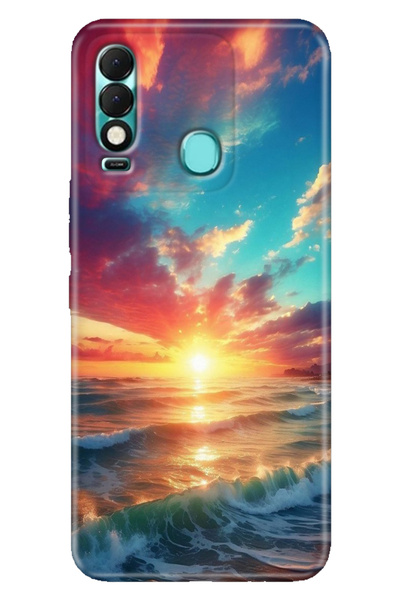 EGSTECH Tecno Spark 8t Case Patterned Cover Colorful Ocean