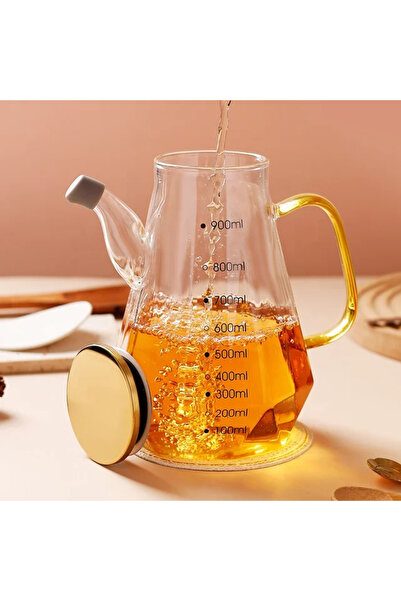 behila 2'li Madam Cam Borosilikat Yağlık Sirkelik 900ml behilabazaragel