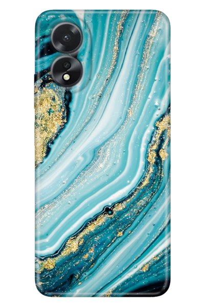 EGSTECH Oppo A38 Case (Cph2579) Compatible Silicone Patterned Molded Cover Si...