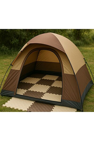 AFFECTİONE Çadır Matı Çadır Keçesi 20 Mm 50x50 Boyutları Eva Malzeme 1 Adet F...