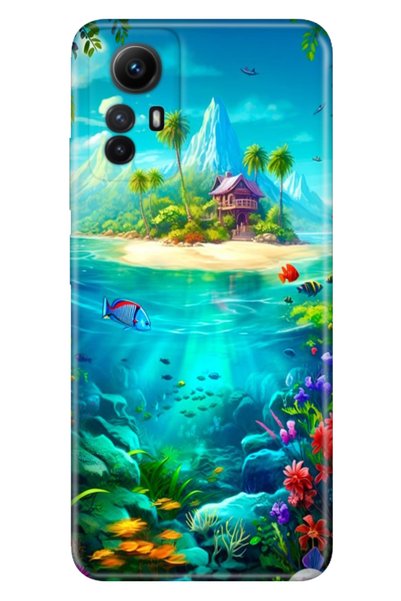 casetube حافظة هاتف Xiaomi Redmi Note 12S مصنوعة من السيليكون بتصميم مطبوع مل...
