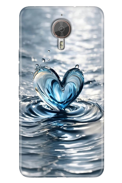 EGSTECH جراب General Mobile GM 5 Plus منقوش عليه قطرة حب من السيليكون