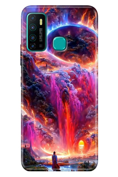 casetube جراب Infinix Hot 9 مصنوع من مادة TPU الملونة والمصنوعة من السيليكون ...