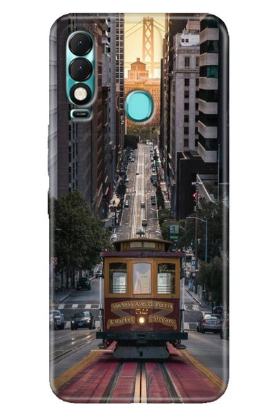 EGSTECH حافظة تكنو سبارك 8 تي، غطاء منقوش، لون كاليفورنيا