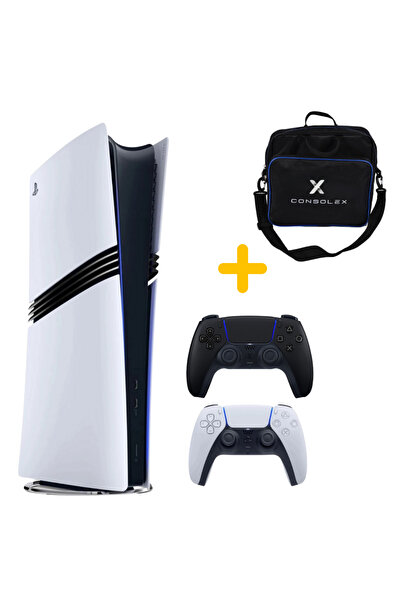 Sony Playstation 5 - Pro 2 TB Oyun Konsolu (CFI-7021 Avrupa) - Çift Kol- (Siy...