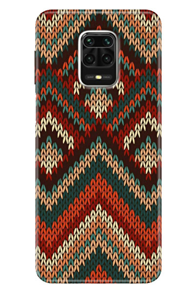 EGSTECH Xiaomi Redmi Note 9 Pro - 9S Kılıf Renkli Esnek Silikon Temalı Desenl...