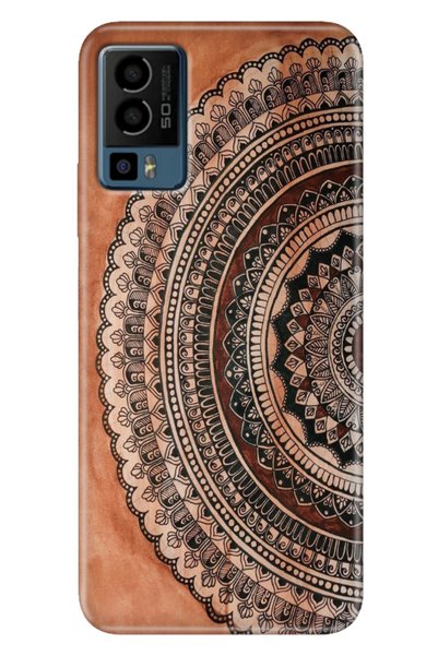 casetube حافظة جنرال موبايل GM 23 منقوشة GM23 حافظة سيليكون UV Matte Max