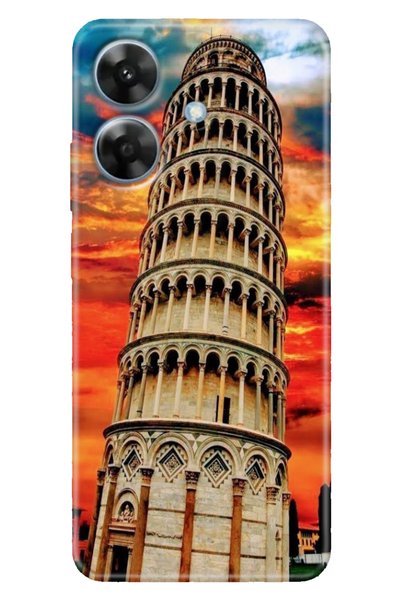 casetube Realme Note 60 4g Case Colorful Printed Design Patterned Case Pizza ...