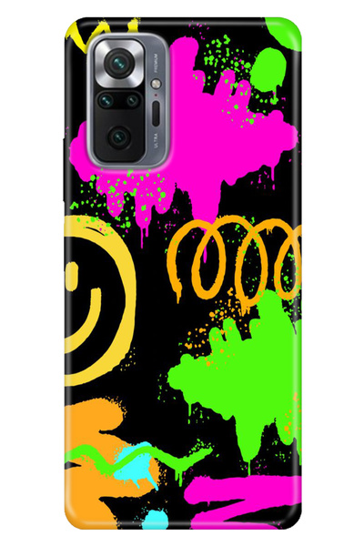 EGSTECH حافظة هاتف Xiaomi Redmi Note 10 Pro مصنوعة من مادة TPU الملونة بالأشع...