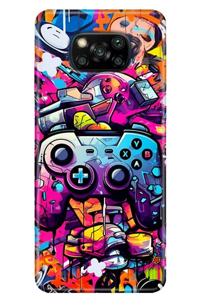 EGSTECH Xiaomi Poco X3 Nfc - X3 Pro Case Colorful Flexible Silicone Themed Pa...