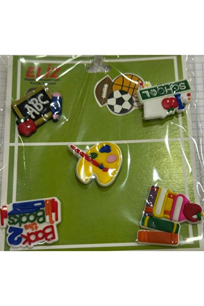 Crocs Gold Terlik Ve Çanta Süsü