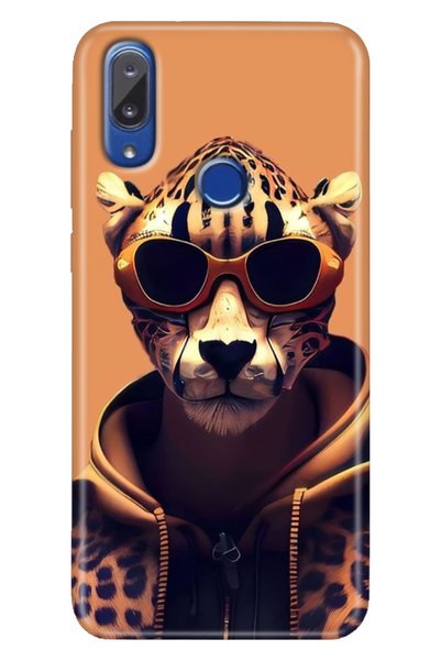 casetube جراب Vestel Venus E5 منقوش ومطبوع عالي الدقة Vestel E5 سيليكون النمر