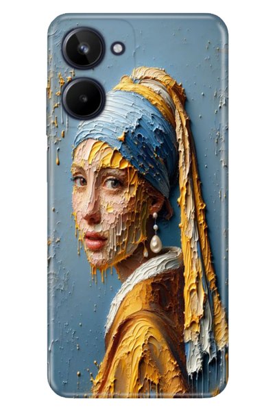 casetube حافظة Realme 10 4G مصنوعة من السيليكون الملون والنمط المميز من مادة ...