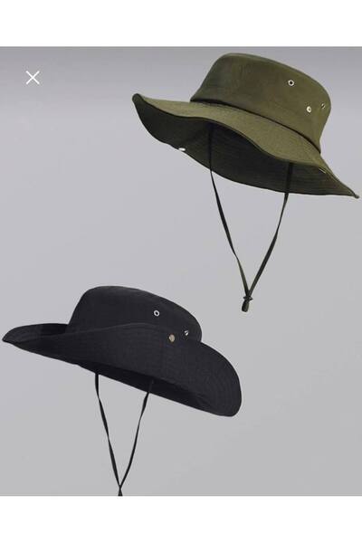 Nilbutik مجموعة من قبعة سفاري تريلبي الصيفية القابلة للطي