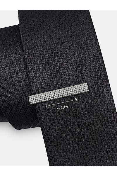 Milleniva Slim Dotted Tie Clip