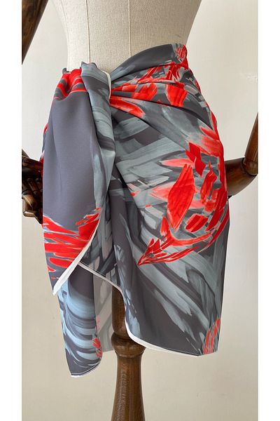 Glowear Atelier Women's Mixed Patterned Pareo