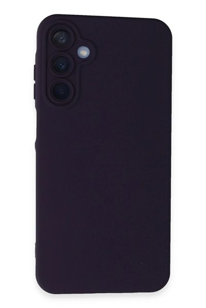 New Face Galaxy A05S Case Compatible Nano Velvet Silicone - Purple Yktsn