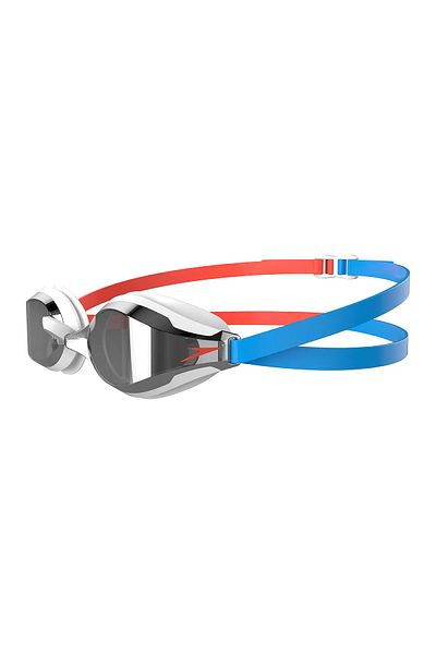 SPEEDO Fastskin Speedsocket 2 Mirror Racing Goggles (Red/Blue)