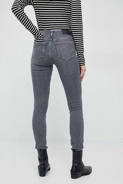 Tommy Hilfiger Blugi dama skinny Como Tommy Hilfiger WW0WW36355 Gri W36-L28 US
