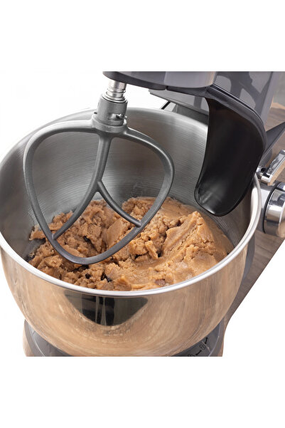 Karaca Döküm Gövdeli 12 Kademeli hız Karıştırıcı, Püre Yapma, Çırpıcı Ultra Sessiz 6 Litre Mikser