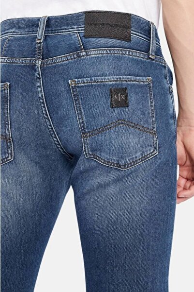 Armani Exchange Bluze slim fit AE model 3LZJ13 Albastru W38-L32 US