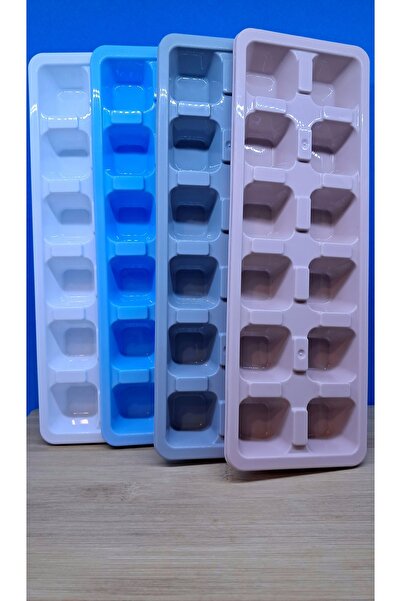 blackleg Plastik Buz kalıbı 4 Adet pratik kullanım Kare Buz kalıbı