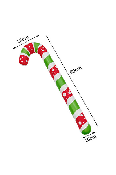 Choice ب 1 قطعة قابلة للنفخ عيد الميلاد الملونة قصب سميكة ألعاب بولي كلوريد ا...