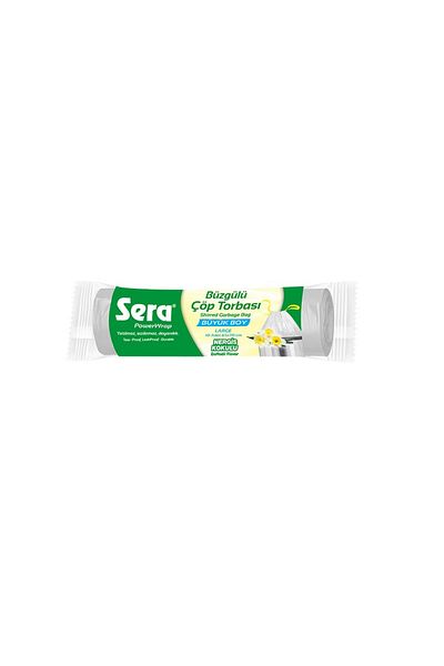 SERA Garbage Bag Drawstring Narcissus Scented Large Size 10 Pieces 65 X 70 cm X 3 Packs