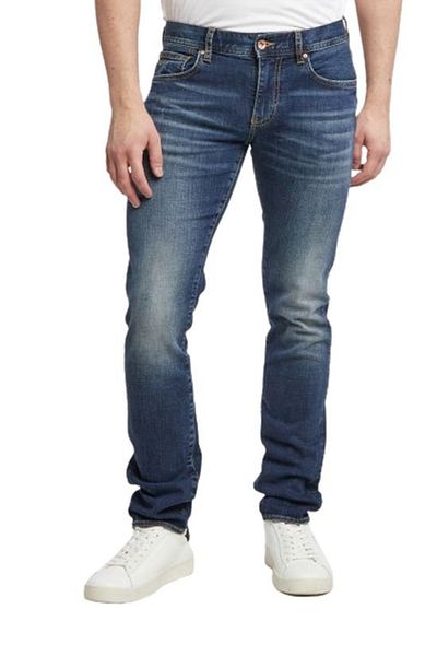 Armani Exchange Blugi AE slim fit model 3LZJ13-Z1PQZ Albastru W38-L32 US